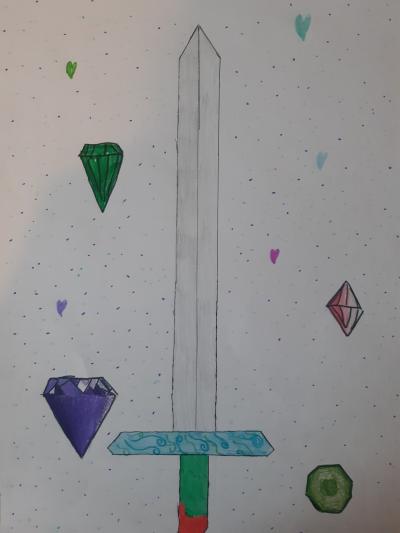 Diamantový meč