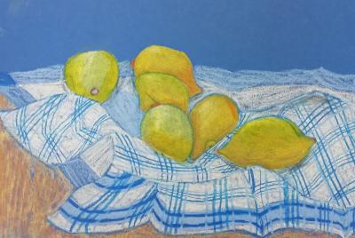 Zátiší s citrony  (z cyklu Kouzelná přírodní lékárna)