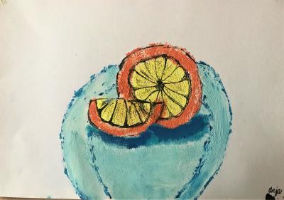 Zátiší s citrusovými plody