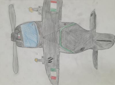 Italské vojenské letadlo